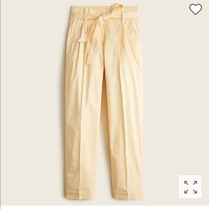 TIE-WAIST TAPERED LIGHTWEIGHT CHINO PANT